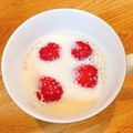 mikko6's cooksnap of when they made つぶさない苺ミルク.