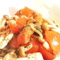☆ゆみよ☆'s cooksnap of when they made ミニトマトとキノコのガーリック炒め.