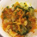 りかぷうぷう's cooksnap of when they made 離乳完了期☆たらとブロッコリーの南瓜和え.