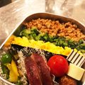 utahinao's cooksnap of when they made 我が家の人気メニュー♪鶏そぼろ丼.