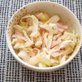 ayakaL7's cooksnap of when they made レンジで簡単☆ハムとキャベツの炒め物♪.