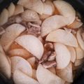 クックるん☆戦隊's cooksnap of when they made 簡単！ごま油香る大根と豚肉の 煮物！.