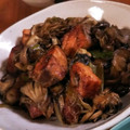 低カロ探検隊's cooksnap of when they made こってり♡長葱と鮭と舞茸のバター味噌焼き.