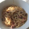 kehkun's cooksnap of when they made 簡単♡ベーコンしめじの和風パスタ.