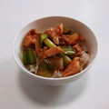 3たろ's cooksnap of when they made 鶏ささみとねぎの焼き鳥　ねぎま丼.