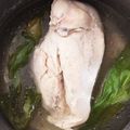 ごはん♪'s cooksnap of when they made ★常備★しっとりゆで鶏胸肉.