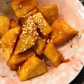 flippa's cooksnap of when they made レンジで簡単！揚げない『大学いも』.