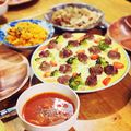 komugiko4's cooksnap of when they made スパイシーミートボールのカレードリア.