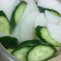 押忍番長's cooksnap of when they made らっきょ酢だけ♡♡きゅうりの漬物.
