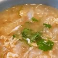 りこぼう's cooksnap of when they made キャベツと卵のほんわか中華スープ.