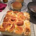 kazhiyo's cooksnap of when they made ちぎりパン.