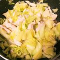 ♡りぃちゃん♡'s cooksnap of when they made 簡単絶品・ガリバタチキンとキャベツの炒め.