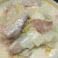 イのりん。's cooksnap of when they made 簡単!!せせりが美味しい白菜のクリーム煮.