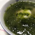 でこっちょ's cooksnap of when they made あおさと焼き餅のみそ汁.