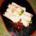 クックHG9V8Y☆'s cooksnap of when they made 大根とスモークサーモンのオードブル.