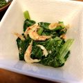 sumemiya's cooksnap of when they made レンジで♪小松菜と桜えびのナムル.