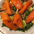chanlisa's cooksnap of when they made スモークサーモンのカルパッチョ♪.