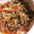 しゅーくりーむママ's cooksnap of when they made 簡単★きんぴらごぼう.