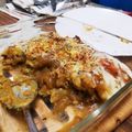 kokakokko's cooksnap of when they made 残りカレーをリメイク♪ポテトチーズ焼き.