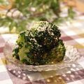 ぽっぽぺぺ's cooksnap of when they made 粉チーズ香る＊ブロッコリーのごま和え.