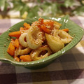 ぽっぽぺぺ's cooksnap of when they made お弁当に人参ちくわの簡単炒め☆隠し味は？.