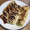 springsunny's cooksnap of when they made 油揚げのお好み焼きロール＊.