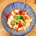 mikko6's cooksnap of when they made たたき山芋の明太和え.