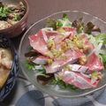 よちりん's cooksnap of when they made ★簡単★鰤のネギ塩サラダ★.