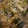 ダッフィ～'s cooksnap of when they made 小松菜とえのきの和風卵スープ.