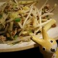 emola's cooksnap of when they made 大ヒット！豚じゃがもやし炒め！！.