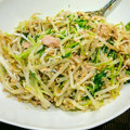 マダムカフェ♡'s cooksnap of when they made 節約【豆苗ともやしのしらすツナ醤油】.
