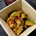 栗丸うさぎ's cooksnap of when they made アボカドわさびしょう油和え☆かつおぶし☆.