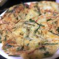 わかぞ～'s cooksnap of when they made イカの塩辛で簡単にらチヂミ.