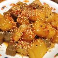 クックXZD0IU☆'s cooksnap of when they made こんにゃくと大根の炒め煮 常備菜.
