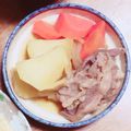 まる４８'s cooksnap of when they made 炒めず煮るだけ簡単★肉じゃが.