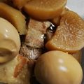 hammarr's cooksnap of when they made 豚の角煮♪圧力鍋で柔らか♪しみしみ大根も.