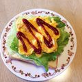 take♪aki♪'s cooksnap of when they made 朝ごはんに☆チーズレタス卵のトースト.