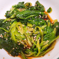 ぼぼぼぼ♪'s cooksnap of when they made ほうれん草のゴマ和え～下茹での仕方～.