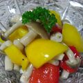 ☆じゅげむ☆彡's cooksnap of when they made ☆簡単♪パプリカとシメジのマリネ☆.