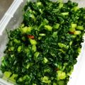 ハッピーわんダフル♪'s cooksnap of when they made 大根葉の昆布茶和え.