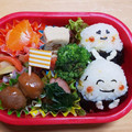 ぼるさち's cooksnap of when they made 幼稚園の子供用お弁当☆キュートおにぎり.