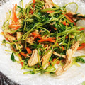 ねぞろ's cooksnap of when they made 鶏ささみと豆苗の中華サラダ.