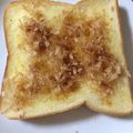 クック1S0J7X☆'s cooksnap of when they made おかか、バター醤油トースト！和風惣菜パン.
