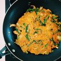 マックス１号's cooksnap of when they made ニラとキムチのチーズチヂミ.