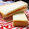 UMIsan☆'s cooksnap of when they made にんじん嫌いも喜ぶ♪にんじんサラダサンド.