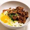 亜矢佳's cooksnap of when they made 甘辛お肉が美味！とろーり温玉肉うどん.