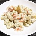 ☆あいちゃん's cooksnap of when they made レンジで♪ジャガ人参のゴママヨ和え★.
