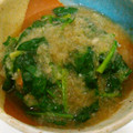 バウンド's cooksnap of when they made 鶏唐揚げの小松菜&みぞれ餡かけ.