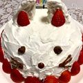 隆聖♡徹聖's cooksnap of when they made ふんわり可愛いにゃんこのケーキ.