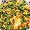 Fionarao's cooksnap of when they made 5分！モロッコインゲン 卵とじ.